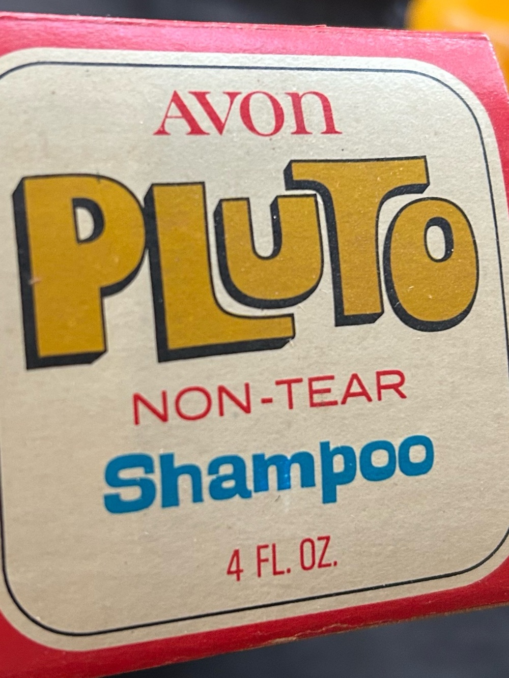 Vintage Avon 1970s Disney Pluto "Non-Tear" Shampoo Bottle - Picture 9 of 9